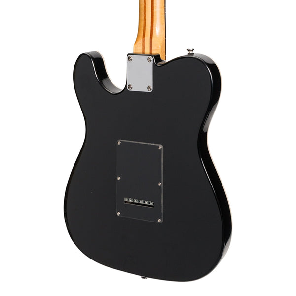 J&D Luthiers Deluxe TE-Style Electric Guitar (Black)