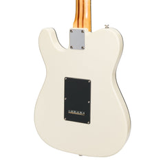 J&D Luthiers Deluxe TE-Style Electric Guitar (Ivory)