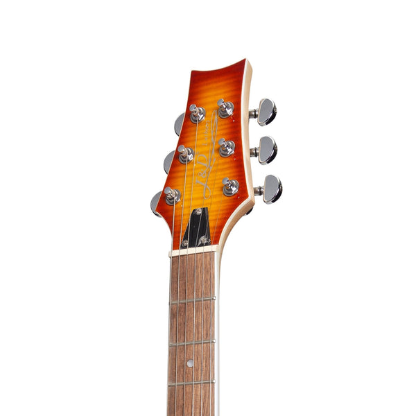 J&D Luthiers 'Duke' Contemporary Style Electric Guitar (Honeyburst)