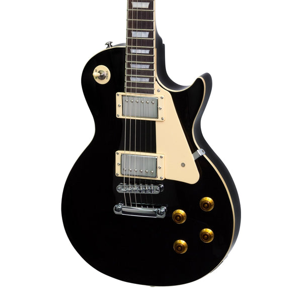 J&D Luthiers LP-Style Electric Guitar (Black)