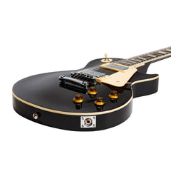 J&D Luthiers LP-Style Electric Guitar (Black)