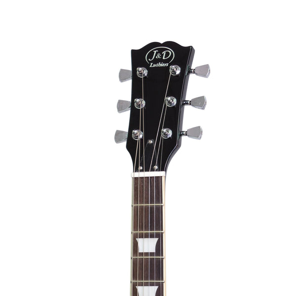 J&D Luthiers LP-Style Electric Guitar (Black)