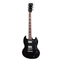 J&D Luthiers SG-Style Electric Guitar (Black)-JD-DSG-BLK