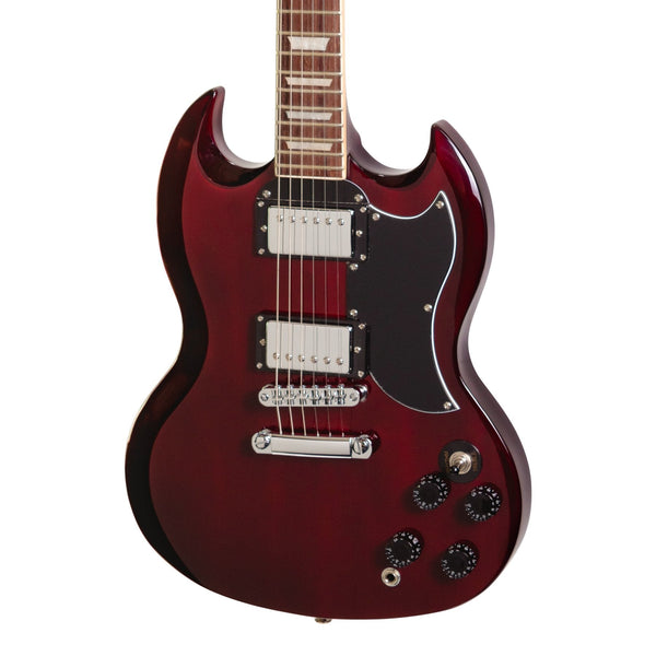 J&D Luthiers SG-Style Electric Guitar (Cherry)