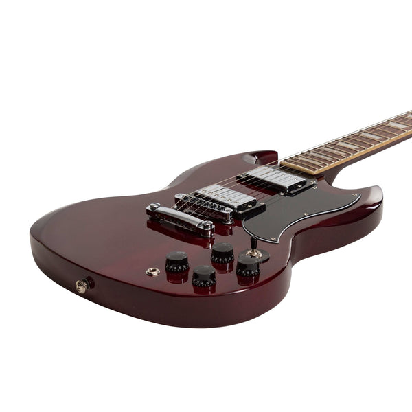 J&D Luthiers SG-Style Electric Guitar (Cherry)