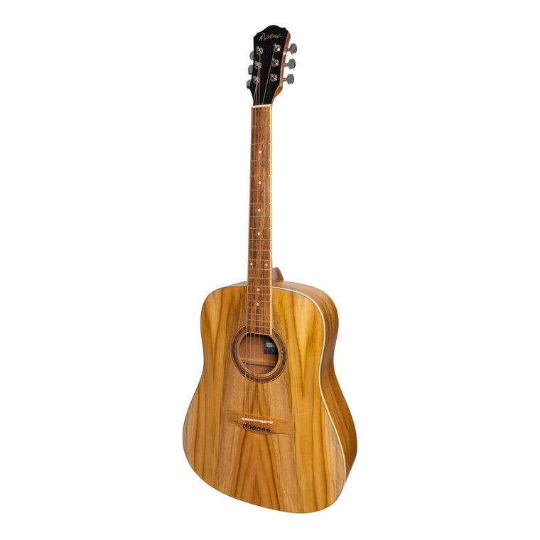 Martinez '41 Series' Dreadnought Acoustic Guitar (Jati-Teakwood)