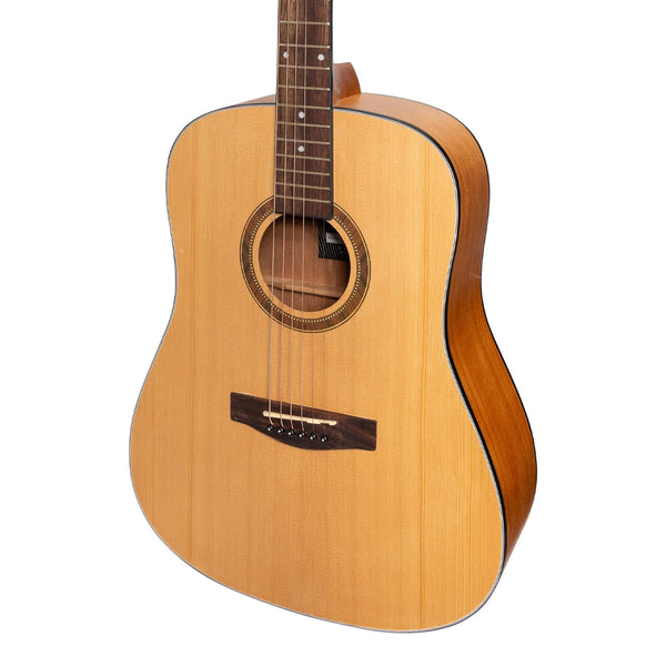 Martinez '41 Series' Dreadnought Acoustic Guitar (Spruce/Mahogany)