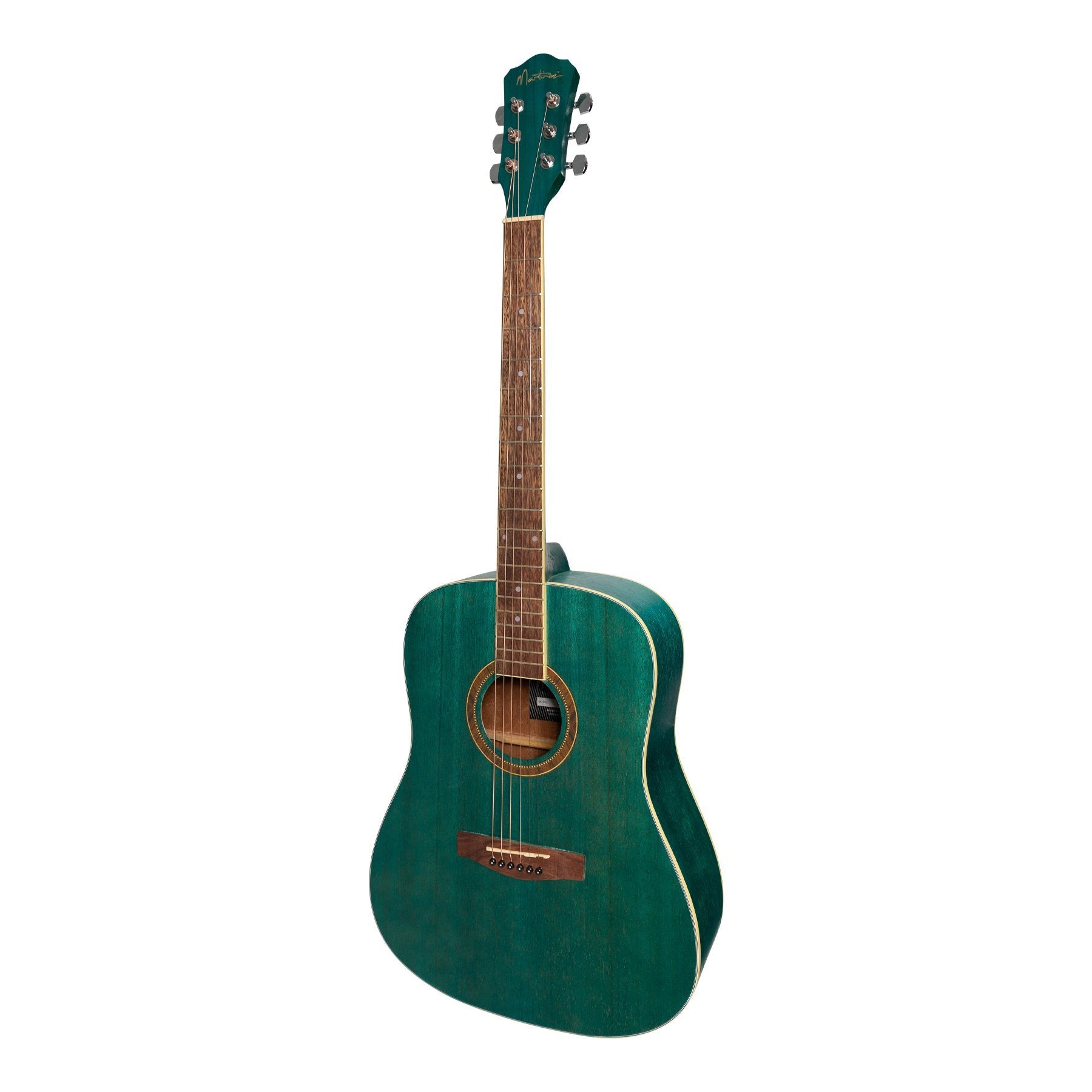 Martinez '41 Series' Dreadnought Acoustic Guitar (Teal Green)-MD-41-TGR