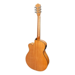 Martinez '41 Series' Folk Size Cutaway Acoustic-Electric Guitar Pack (Spruce/Mahogany)