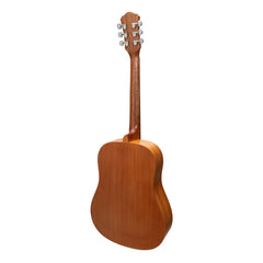 Martinez Acoustic-Electric Middy Traveller Guitar (Mahogany)