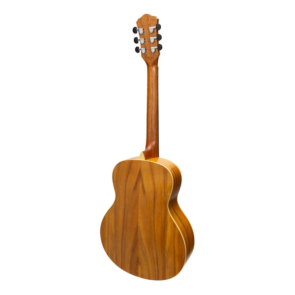 Martinez Acoustic-Electric Short Scale Guitar (Koa)