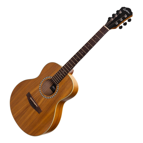 Martinez Acoustic-Electric Short Scale Guitar (Koa)