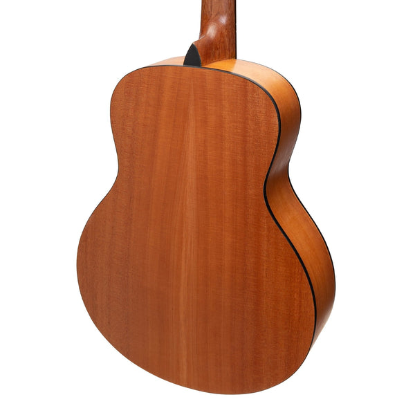 Martinez Acoustic-Electric Short Scale Guitar (Mahogany)