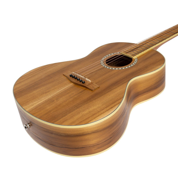 Martinez Acoustic 'Little-Mini' Folk Guitar (Jati-Teakwood)