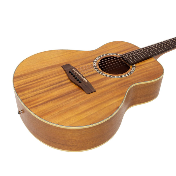 Martinez Acoustic Short Scale Guitar (Koa)