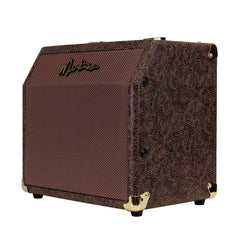 Martinez Retro-Style 15 Watt Acoustic Guitar Amplifier with Chorus (Paisley Brown)