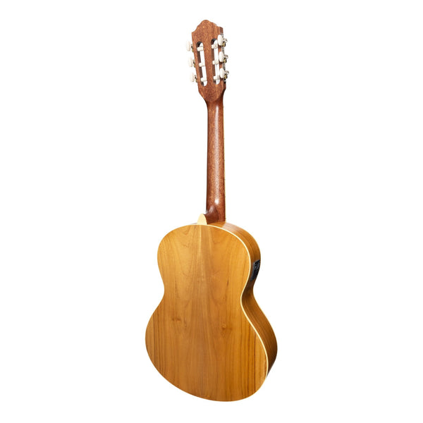 Martinez 'Slim Jim' 3/4 Size Student Classical Guitar Pack with Built In Tuner (Jati-Teakwood)