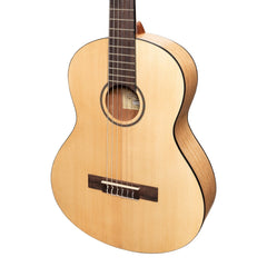 Martinez 'Slim Jim' 3/4 Size Student Classical Guitar Pack with Built In Tuner (Spruce/Mahogany)