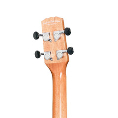 Martinez 'Southern Belle 8 Series' Koa Solid Top Electric Baritone Ukulele with Hard Case (Natural Gloss)