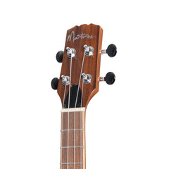 Martinez 'Southern Belle 8 Series' Koa Solid Top Electric Cutaway Tenor Ukulele with Hard Case (Natural Gloss)