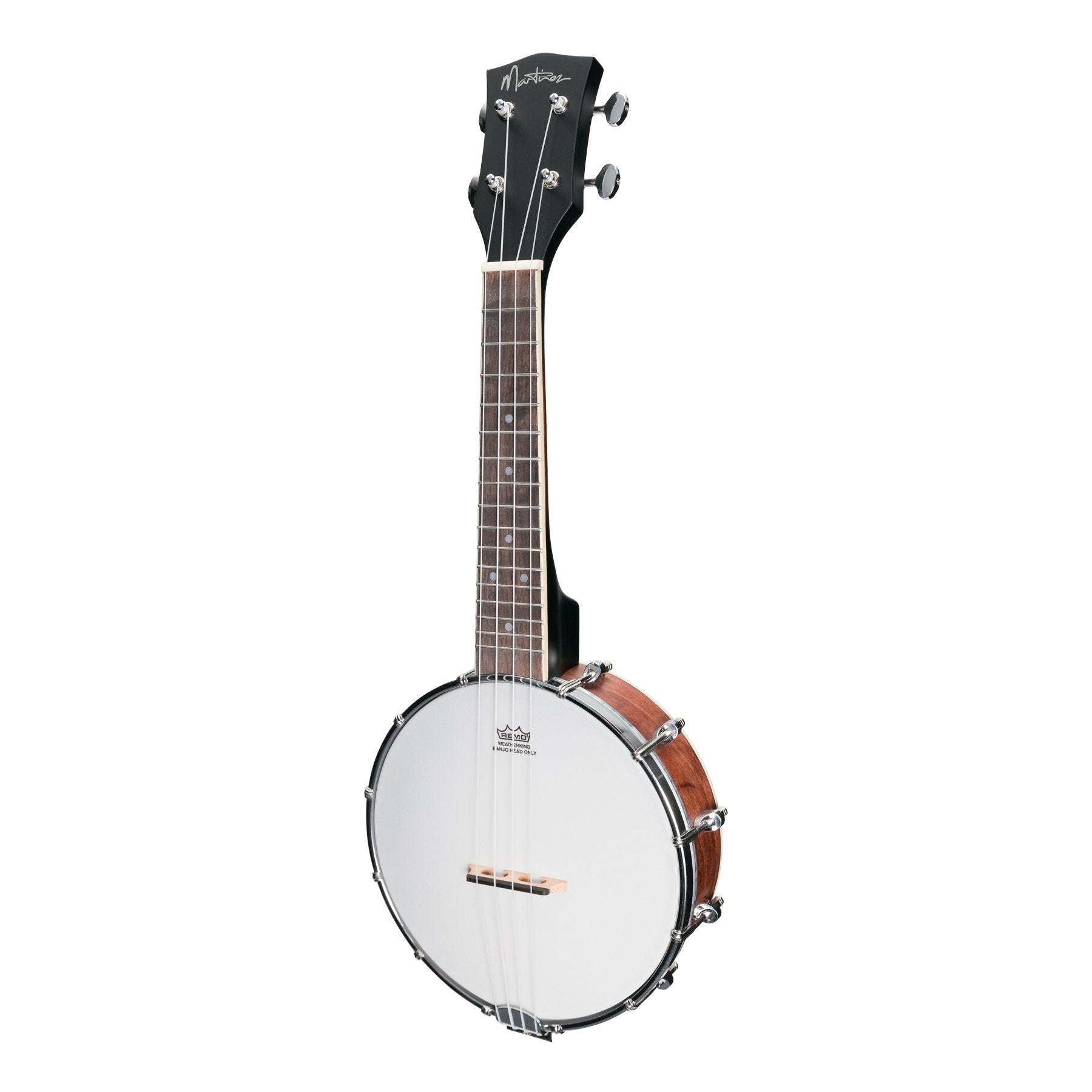 Martinez 'Southern Belle Banjolele' 21 Inch Banjo Ukulele-MBU-21-NST