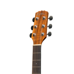 Martinez 'Southern Star Series' Koa Solid Top Acoustic-Electric Small Body Cutaway Guitar (Natural Gloss)