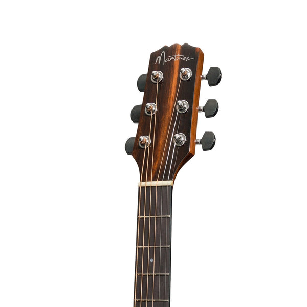 Martinez 'Southern Star Series' Spruce Solid Top Acoustic-Electric Dreadnought Cutaway Guitar (Natural Gloss)