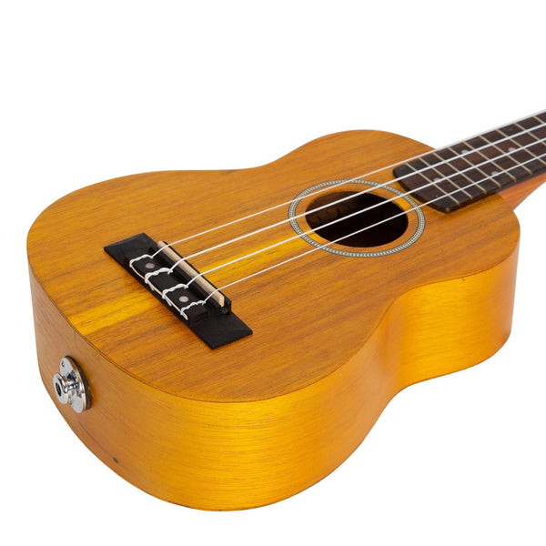 Mojo 'A30 Series' All Acacia Electric Soprano Ukulele (Natural Satin)