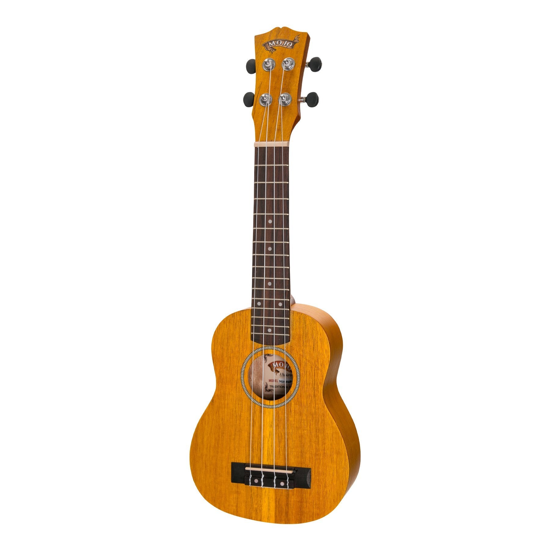 Mojo 'A30 Series' All Acacia Electric Soprano Ukulele (Natural Satin)-MSU-A30P-NST