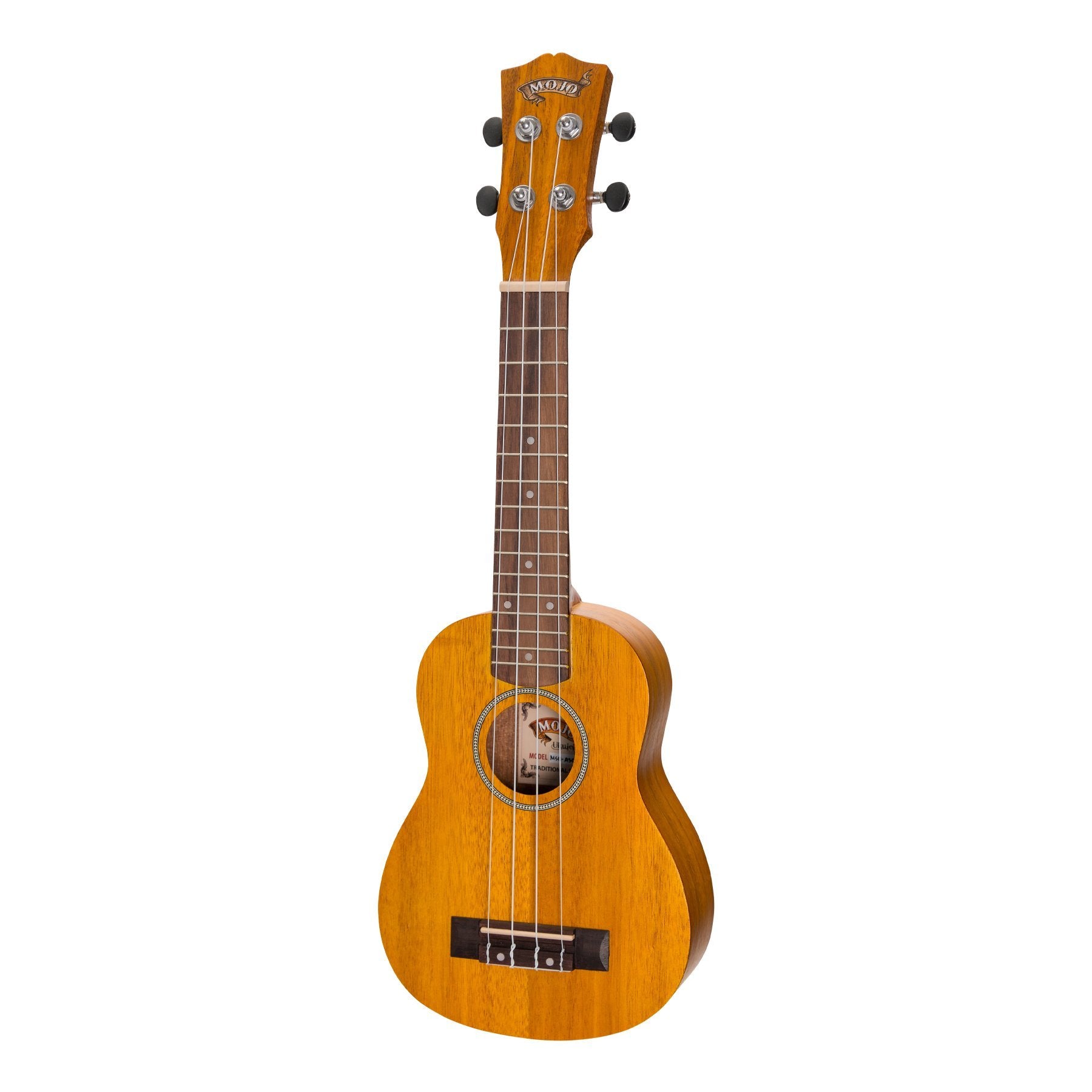 Mojo 'A30 Series' All Acacia Soprano Ukulele (Natural Satin)-MSU-A30-NST