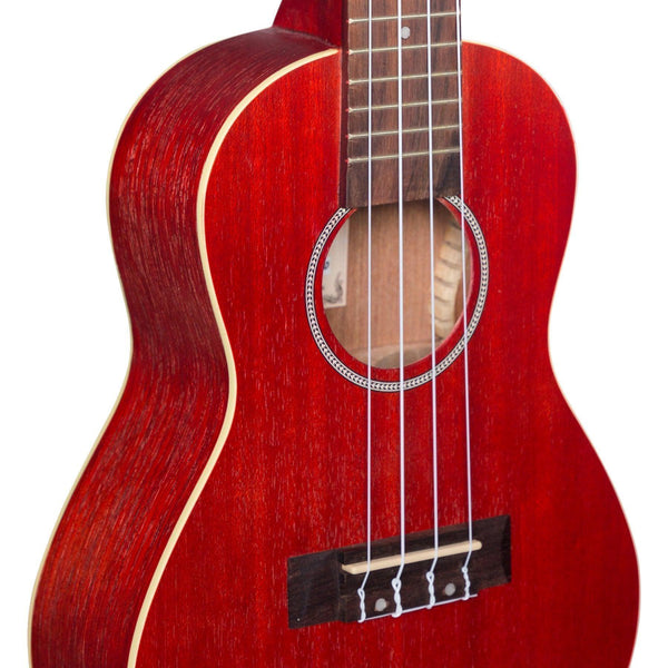 Mojo 'Colour Series' Concert Ukulele (Wine Red)