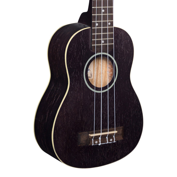 Mojo 'Colour Series' Soprano Ukulele (Black)