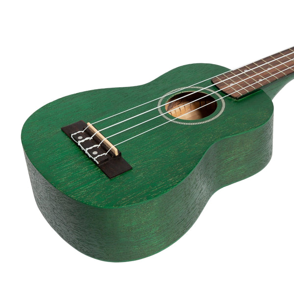 Mojo 'Colour Series' Soprano Ukulele (Green)