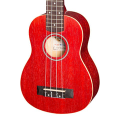 Mojo 'Colour Series' Soprano Ukulele (Wine Red)