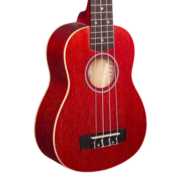 Mojo 'Colour Series' Soprano Ukulele (Wine Red)