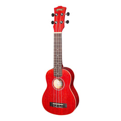 Mojo 'Colour Series' Soprano Ukulele (Wine Red)-MSU-C66-WRD