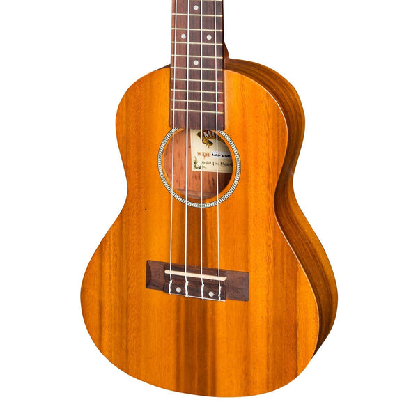 Mojo 'K20 Series' All Koa Electric Concert Ukulele (Natural Satin)