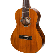 Mojo 'K20 Series' All Koa Electric Concert Ukulele with Built-in Tuner (Natural Satin)