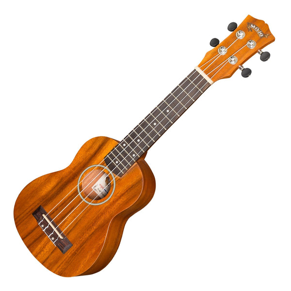 Mojo 'K20 Series' All Koa Soprano Ukulele (Natural Satin)