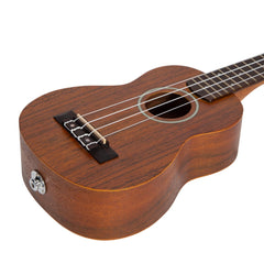 Mojo 'MA70 Series' All Mangowood Electric Soprano Ukulele (Natural Satin)