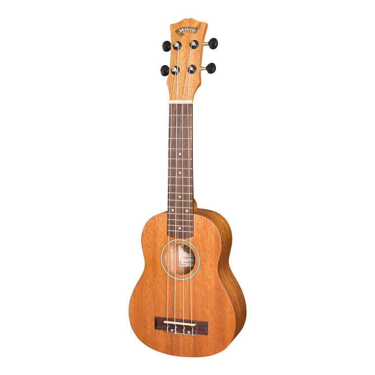 Mojo 'ME10 Series' All Meranti Electric Soprano Ukulele (Natural Satin)