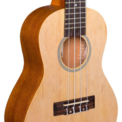 Mojo 'SA30 Series' Spruce Top and Acacia Back & Sides Electric Concert Ukulele (Natural Satin)