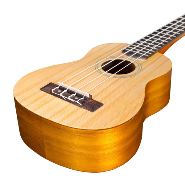 Mojo 'SA30 Series' Spruce Top and Acacia Back & Sides Soprano Ukulele (Natural Satin)