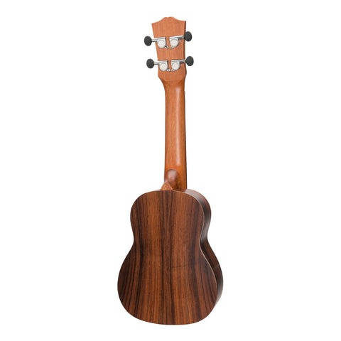 Mojo 'SZ40 Series' Spruce Top and Rosewood Back & Sides Electric Soprano Ukulele (Natural Satin)