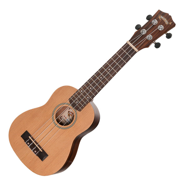 Mojo 'SZ40 Series' Spruce Top and Rosewood Back & Sides Soprano Ukulele (Natural Satin)