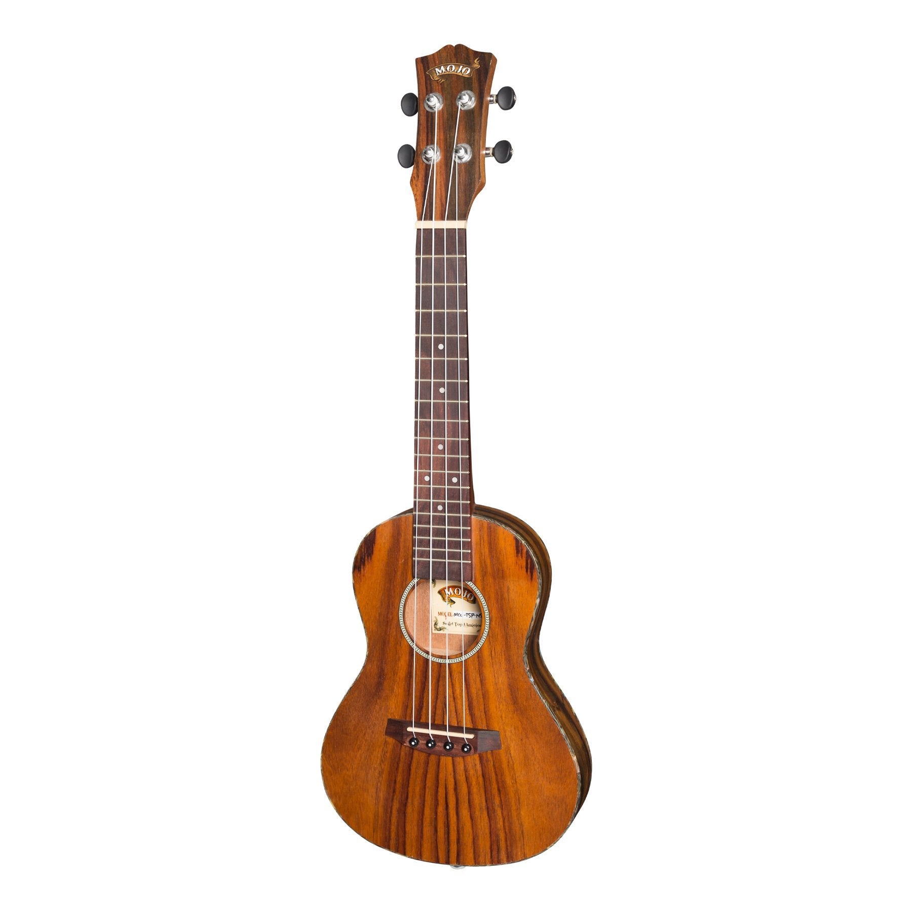 Mojo 'T5 Series' All Rosewood Thinline Electric Concert Ukulele (Natural Satin)-MCU-T5P-NST