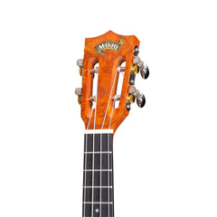 Mojo 'Traditional Series' Birdseye Maple Concert Ukulele with Gig Bag (Yellowburst)