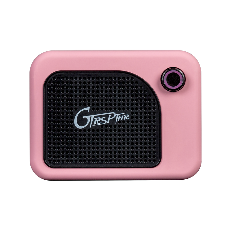 Mooer 5W GTRS PTNR Rechargeable Mini Bluetooth Amplifier (Pink)