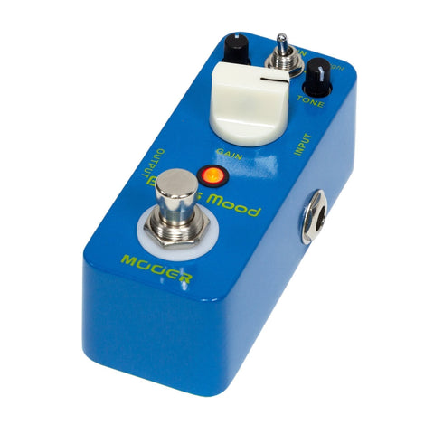 Mooer 'Blues Mood' Classic Blues Overdrive Micro Bass Guitar Effects Pedal