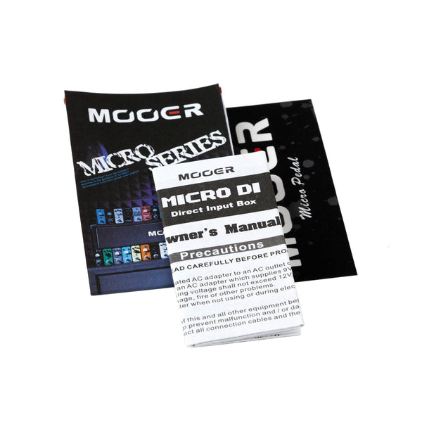 Mooer 'Micro DI' Smart Direct Input Box Micro Guitar Effects Pedal